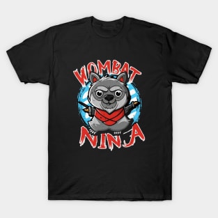 Old Wombat Ninja T-Shirt